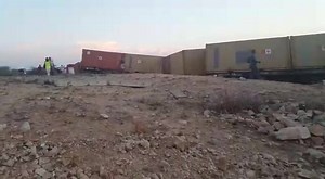 Derailed ... The South Africa-bound train trammed into haulage truck BULAWAYO – Travellers in Beitbridge faced long delays on Sunday after a goods train drove into a haulage truck at a rail crossing 5km from the southern border town. The truck driver appeared to have misjudged the approach of the South Africa-bound train, which rammed into the truck’s trailer and derailed. The incident took place at around 5PM. The derailment caused major damage to the train tracks which were uprooted for a stre