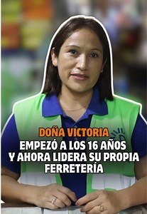 Victoria abre ferretería en Lima Norte con su pareja