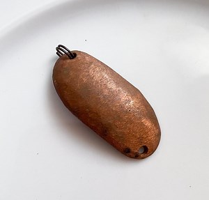Vintage Copper Fishing Spoon Lure, Handmade Solid Copper Bait, 50 Mm, Patina, Collectible Tackle - Etsy Australia