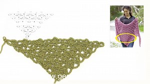 In this #DROPSvideo we show how to crochet after A.2 (a,b,c) to the Paradis Shawl in DROPS 179-17. Leave your questions to this video and find the free #crocheted pattern here: http://www.garnstudio.com/video.php?id=1185&lang=en Have you made a shawl like this? Show us by tagging your post with #dropsfan. And please note that our videos do not have sound and can be seen in higher resolution by choosing HD in the video settings. See hundreds of DROPS tutorial videos here: http://www.garnstudio.co