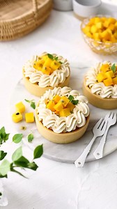 1.1K views | Mango Passion Fruit Tarts  Ingredients Pastry crust...