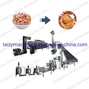 [Hot Item] Industrial Peanut Almond Cocoa Bean Butter Making Machines Sesame Sauce Processing Line