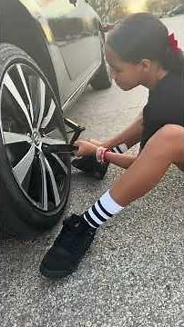 POV: You're a Girl and You Know How to Change a Tire 💪 #short