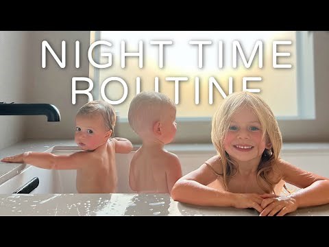 TWINS & TODDLER NIGHT TIME ROUTINE! (KEEPS THEM SLEEPING THROUGH THE NIGHT)