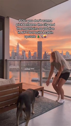 still cant believe i pulled it off lol #cabin #nyc #tinyhouse #homerenovation #interiordesign #reels | Advice With Erin