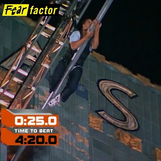 WOW! we've certainly never seen someone do THIS before 🏙️😳 Come back every Monday, Wednesday, and Friday for more #FearFactor! | Fear Factor