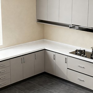 [Hot Item] Contemporary Italian Kitchen Cabinets - 2 Pack in Black