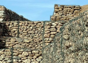 [Hot Item] Galvanized Gabion Basket Retaining Wall Stone Cage Factory