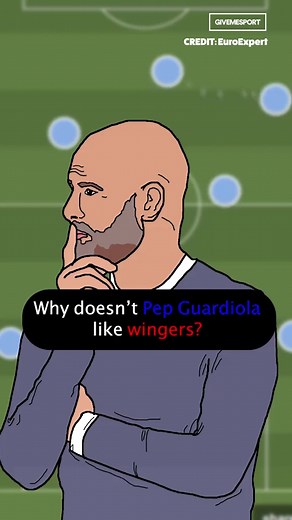 369K views · 4.3K reactions | Why does Pep Guardiola not want natural wingers at Manchester City 樂 | GiveMeSport | Facebook