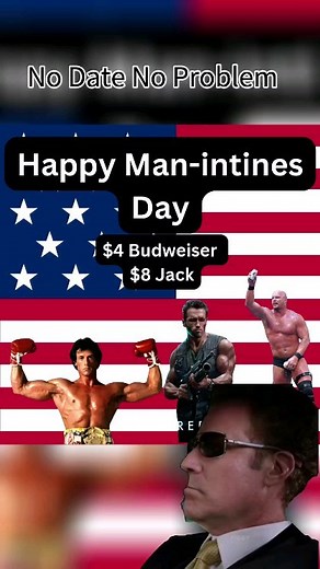 All day and night! 🤠😎🤓💌🫵💪🧔🧔‍♀️🧔‍♂️ #manintinesday #nonvalentinesday #nodate #nodatenoproblem #instalike #instadailly #instagram #havesomefun #hibrian #men #dudes #rocky | Sláinte Irish Pub and Restaurant