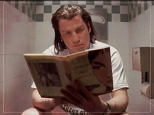 What was the first movie to show a toilet flushing?