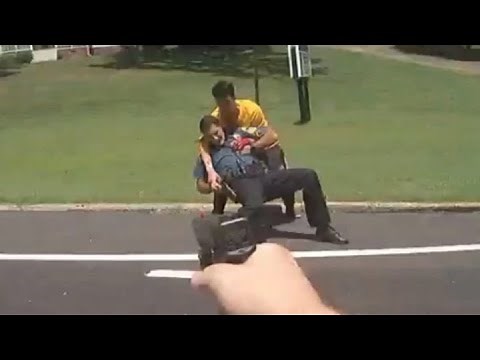 knife wielding man RUSHES Athens Clarke police