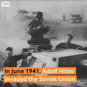 Operation Barbarossa, Adolf Hitler's invasion of the Soviet Union was launched 22 June 1941. This blitzkrieg attack on Russia and its leader Joseph Stalin would ultimately help to decide the outcome of the Second World War. Learn what happened next: http://bit.ly/2T6HXO8 | Imperial War Museum London