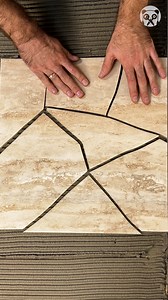 16K views · 45 reactions | Breaking & installing tiles like a pro Partner: Whoopee | Creative Panda | Facebook
