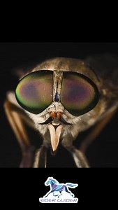 🐴 HORSEFLY FACTS: Not Just a Nuisance 🪰 The Tabanus horsefly is more than an irritating summer pest — it's a serious welfare concern for horses and livestock. Female horseflies have razor-sharp, scissor-like mouthparts designed to slice through skin. Their bite can penetrate up to 6 mm deep, enough to reach blood vessels and cause immediate, intense pain. 😖 Once they've broken the skin, they lap up the blood, often returning multiple times to feed. These bites aren’t just painful — they can l