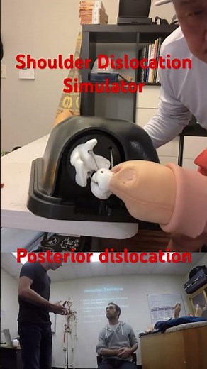 How to reduce posterior shoulder dislocation! | sports medicine @ufc @NFL @espn