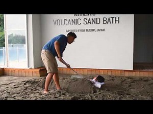 Only at SoJo Spa Club Authentic Volcanic Sand Bath