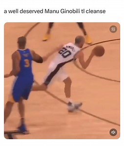 Real ones know Manu was a BEAST! 🔥👇🏼 #GoSpursGo Credit: Matt Lerma via X (MattLerma_PS) | San Antonio Spurs Memes