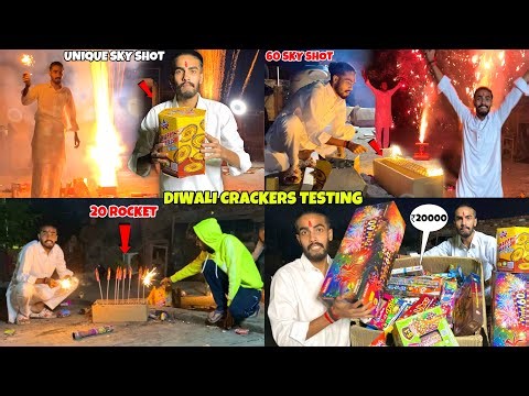 Diwali Crackers Testing 2025 | Different Types Of Fireworks | Yogesh 01