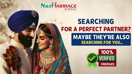 Searching for a perfect partner? Maybe they’re also searching for you. | Nri Marriage Bureau