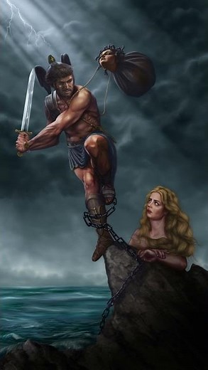 Perseus and Andromeda: Love Born from the Sea of Monsters #myth #greekmythology #gtamyths