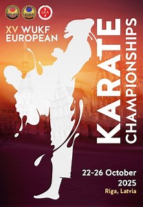 15th WUKF European Karate Championships 2025 - Biļešu Serviss