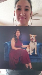 It was such a heartwarming moment when Caitlyn revealed her charming paw-trait! Watching the delightful reaction videos makes all the hard work at Vita Brevis worth it, and we are grateful for our clients – past, present and future. ❤️ | Vita Brevis Fine Art | Facebook