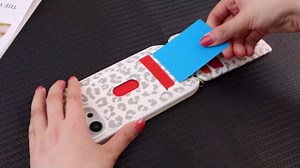 Cavor Compatible with Google Pixel 6a Case Wallet, Pixel 6a Crossbody Phone Case with Strap, Wallet Cover for Women,Leather Zipper Pocket Card Holder-Leopard Black