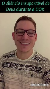 “O choro pode durar uma noite, mas a alegria vem pela manhã.” ‭‭Salmos‬ ‭30:5‬ | Felipe Heiderich