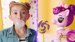 5 Surprise Unicorn Squad Series 2 Mystery Collectible Capsule by ZURU (2 Pack PVC Tube), Purple