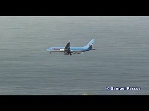 Spectacular Approach Very Curved by Thomson B737