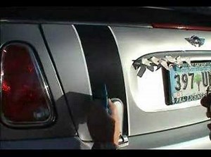 MINI Cooper Boot Stripe Install