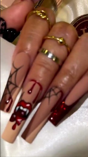 Luxury rage vibes jet set babe press on Nails Slay Beauty