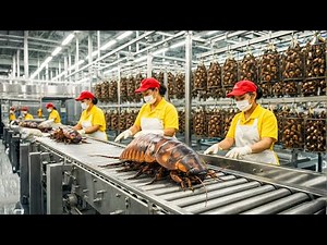Inside the Largest Cockroach Factory: Farm: Breeding Trillions for Livestock Feed (Full Process)