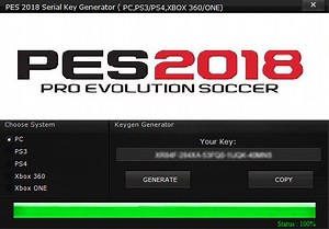 Pes 18 Serial Key Generator Download