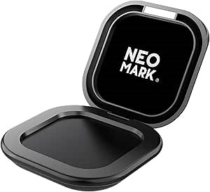 5 Pieces Fingerprint Ink Pads Thumbprint Ink Pads Black Stamp for Office Notary Supplies Identification Notary Security ID Fingerprint Cards Law Enforcement Kit