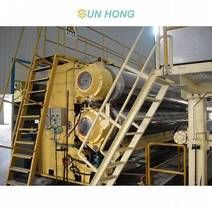 [Hot Item] Newsprint Paper Making Machine Cloth Calendering Four Soft Roll Calender