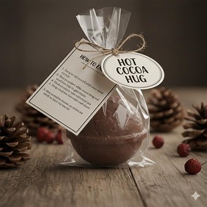 Hot Cocoa Bomb Tags | Anleitung Printable | Minimalistische Geschenk Etiketten, Flavor Stickers PDF - Etsy.de