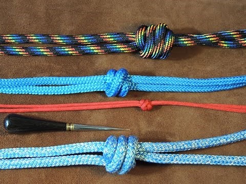 Two Strand Matthew Walker Knot, Single, Double, Treble, Easy to Tie Tutorial 🛠