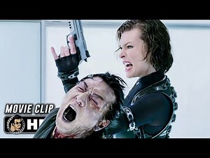 RESIDENT EVIL: RETRIBUTION | Tokyo Zombie Simulation (2012) Movie CLIP HD