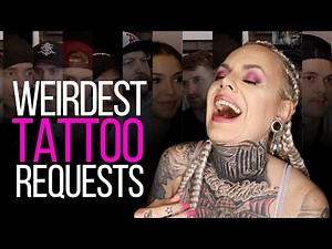 THE WEIRDEST TATTOO REQUESTS⚡Our most crazy and memorable client ideas for tattoos