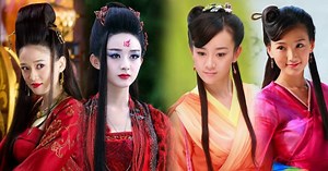 Mỹ nhân cổ trang "đụng" kiểu tóc: Băng Phạm gặp đối thủ, Ân - Dĩnh khó phân hơn thua