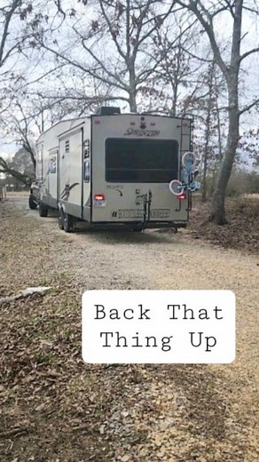 Sometimes, you gotta back that thing up. ⭐️ don't rush ⭐️ have a spotter for blind spots. Remember to cover all sides and the roof! ⭐️ backing in a bumper pull, and a 5th wheel is very different ⭐️ back up cameras help, but aren't foolproof ⭐️ be careful of tight corners, especially if you tow with a short bed >>>>>-----------------------------------------------