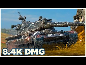 60TP Lewandowskiego • 8.4K DMG • 4 KILLS • WoT Blitz