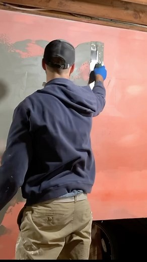 Basement Remodel - Episode 8 (DIY Entertainment Center) This is week 8 of my DIY Basement Finishing / Remodel Series where I am going to take you through the entire basement renovation process, step-by-step. In week 8 of the basement remodel, I built a DIY Entertainment Center Wall. To build this DIY Entertainment wall, I first removed the old, nasty drywall and then installed new fresh drywall in its place. Next, I applied a faux concrete topping to give the wall a concrete look. Finally, I ins