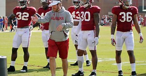 State of Alabama's inside linebackers after Cowan's dismissal