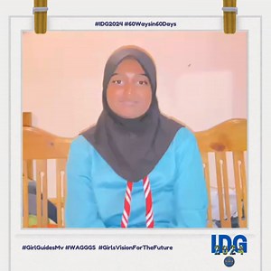 #IDG2024 - More stores of our Youth Members from Aboobakuru School World Association of Girl Guides and Girl Scouts Asia Pacific Region Wagggs #GirlGuidesMv #WAGGGS #GirlsVisionForTheFuture #60Waysin60Days | Maldives Girl Guides Association