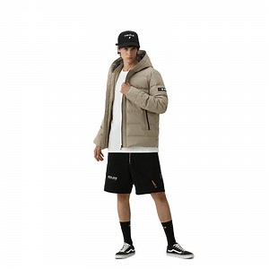 [Hot Item] Hoodie Plain Clothing Winter Thick Fur Padding Coats Puffer Jackets