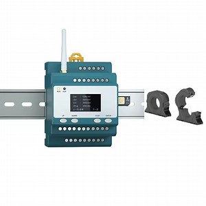 [Hot Item] Three Phase DIN Rail Energy Meter LCD Display Electricity Meter with RS485 Multifunction Power Meter