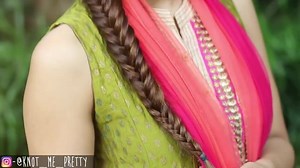 18K views · 45 shares | 5 Minute EASY Side BRAIDED Indian Hairstyle Fishtail Braid Hairstyles Disha Patani | Knot Me Pretty | Facebook